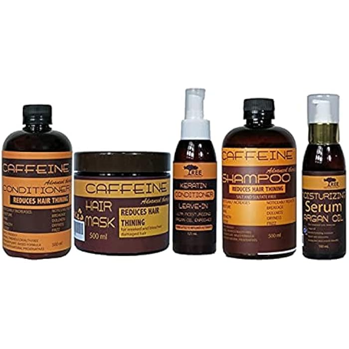 TREE CAFFEIN HAIR CARE 5 pieces , 2725611322294